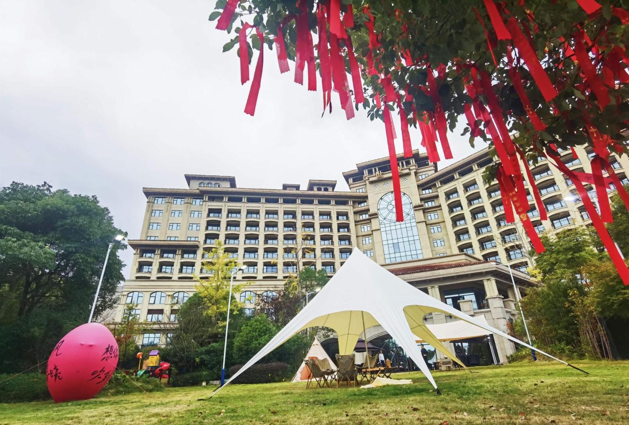 Hotel Doubletree By Hilton Ningbo - Chunxiao Exteriér fotografie